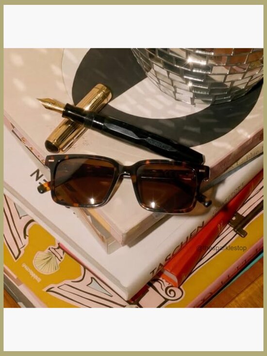 Classic Retro Square Polarized Sunglasses UV400 Large Frame Vintage Sun Shades main image 4